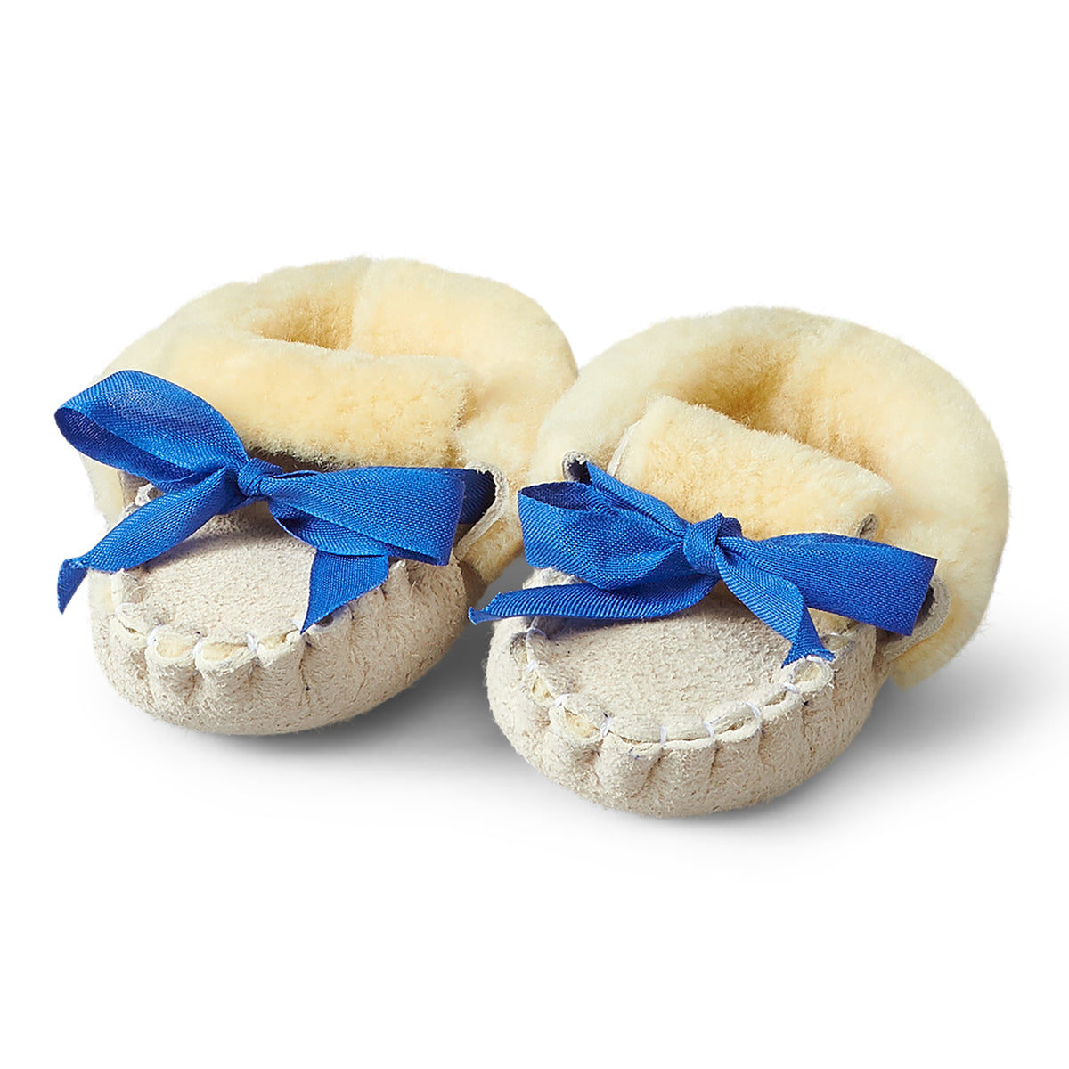 Neuenschwander Lammfell Babyfinken beige gold Vorderansicht