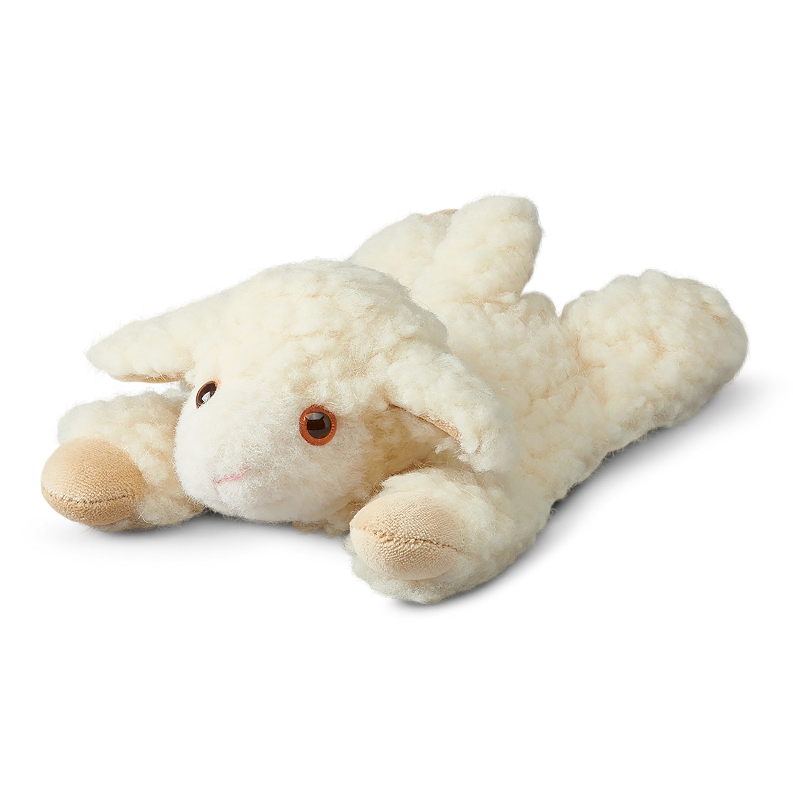 Neuenschwander Schurwolle Kirschsteinkissen Schäfli weiss Vorderansicht