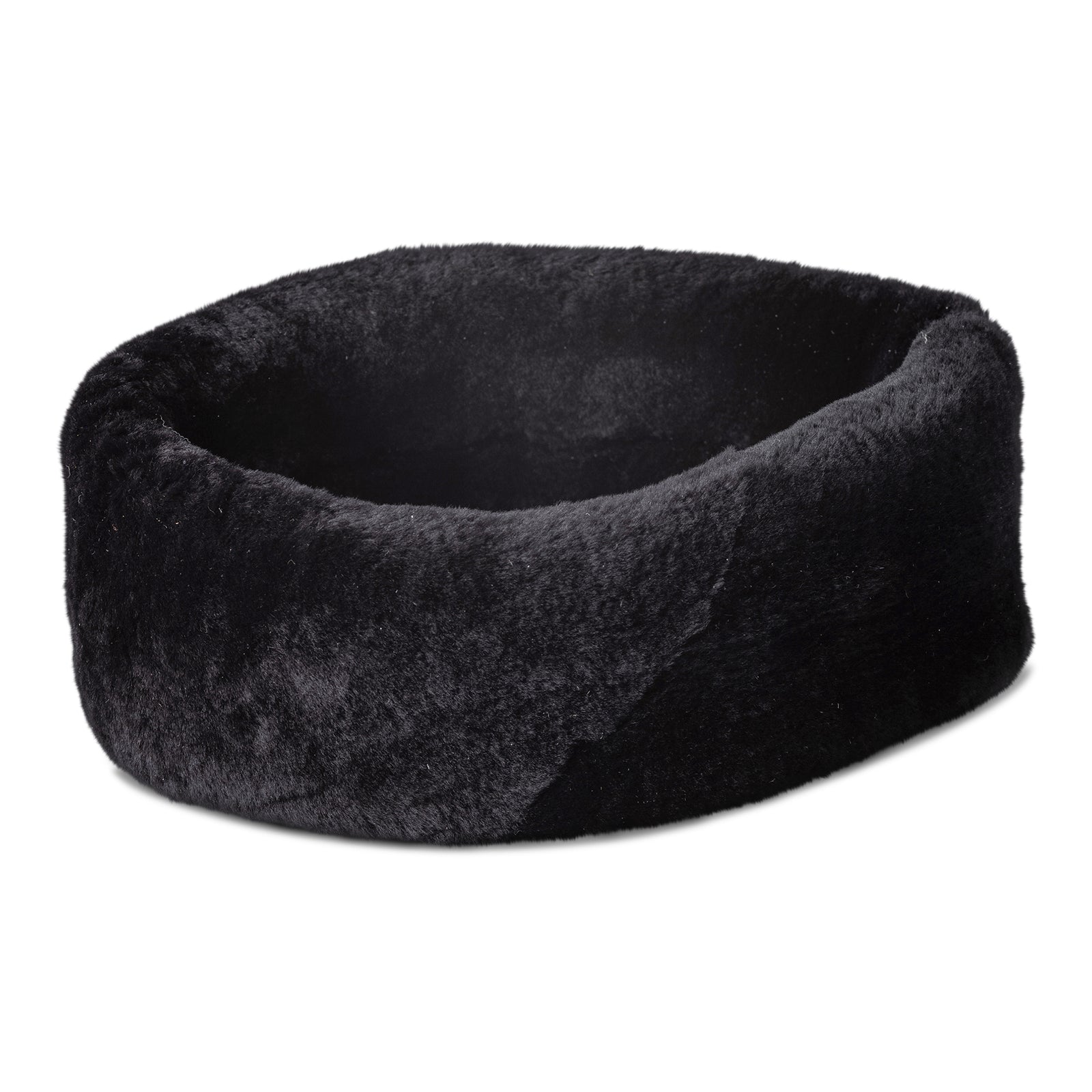 Neuenschwander Lammfell Stirnband beige, Ganzansicht