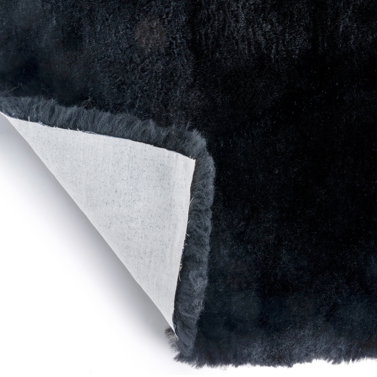neuenschwander lammfelltafel abgefüttert 140x60 schwarz