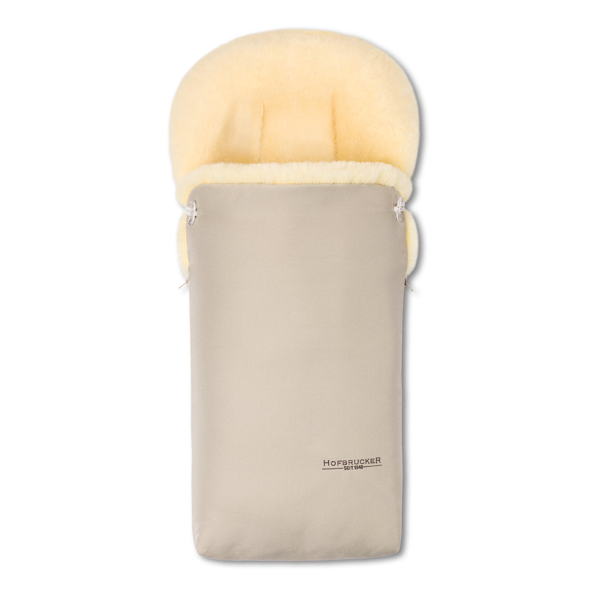 Neuenschwander Lammfell Fusssack Putzi beige