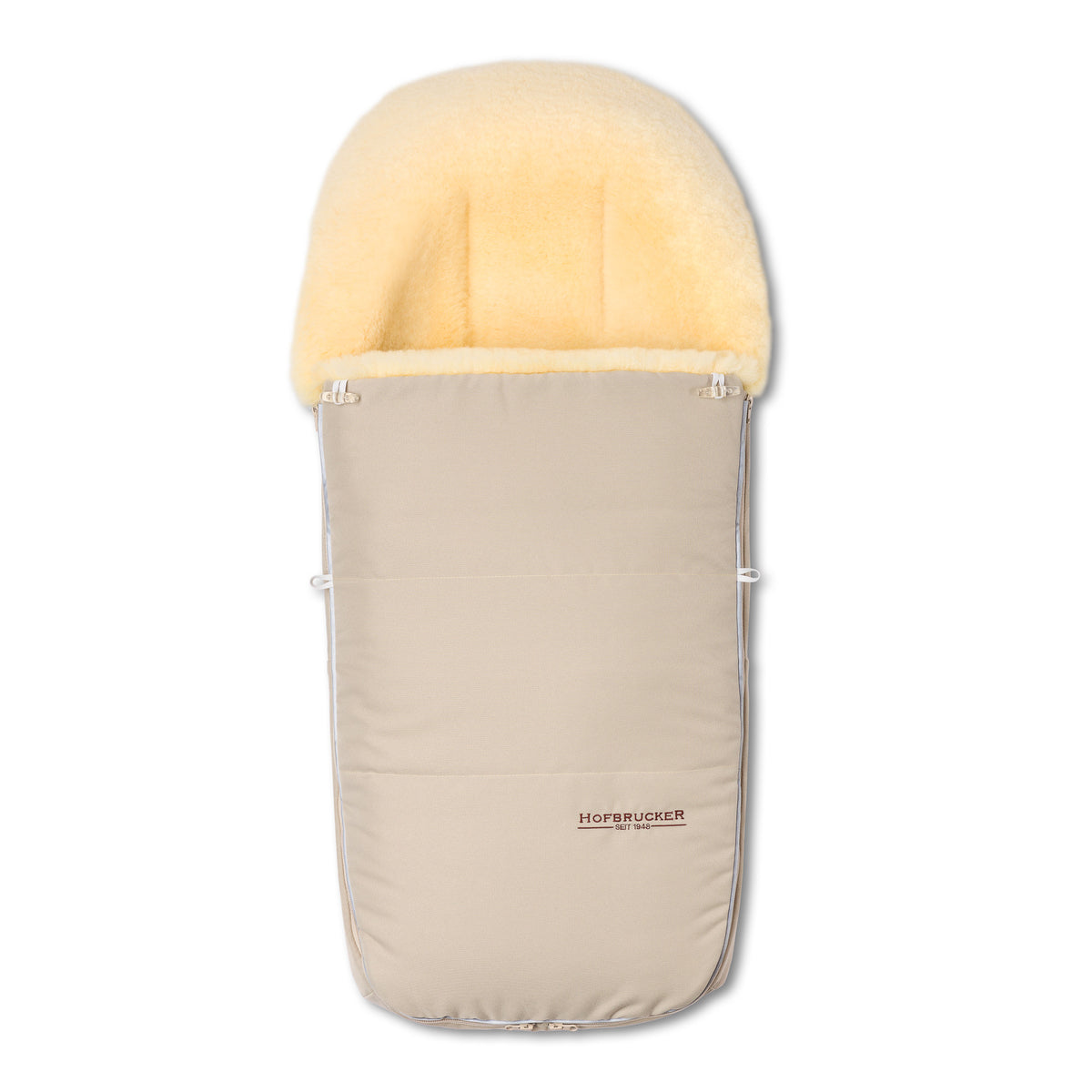 Neuenschwander Lammfell Fusssack Polaris beige