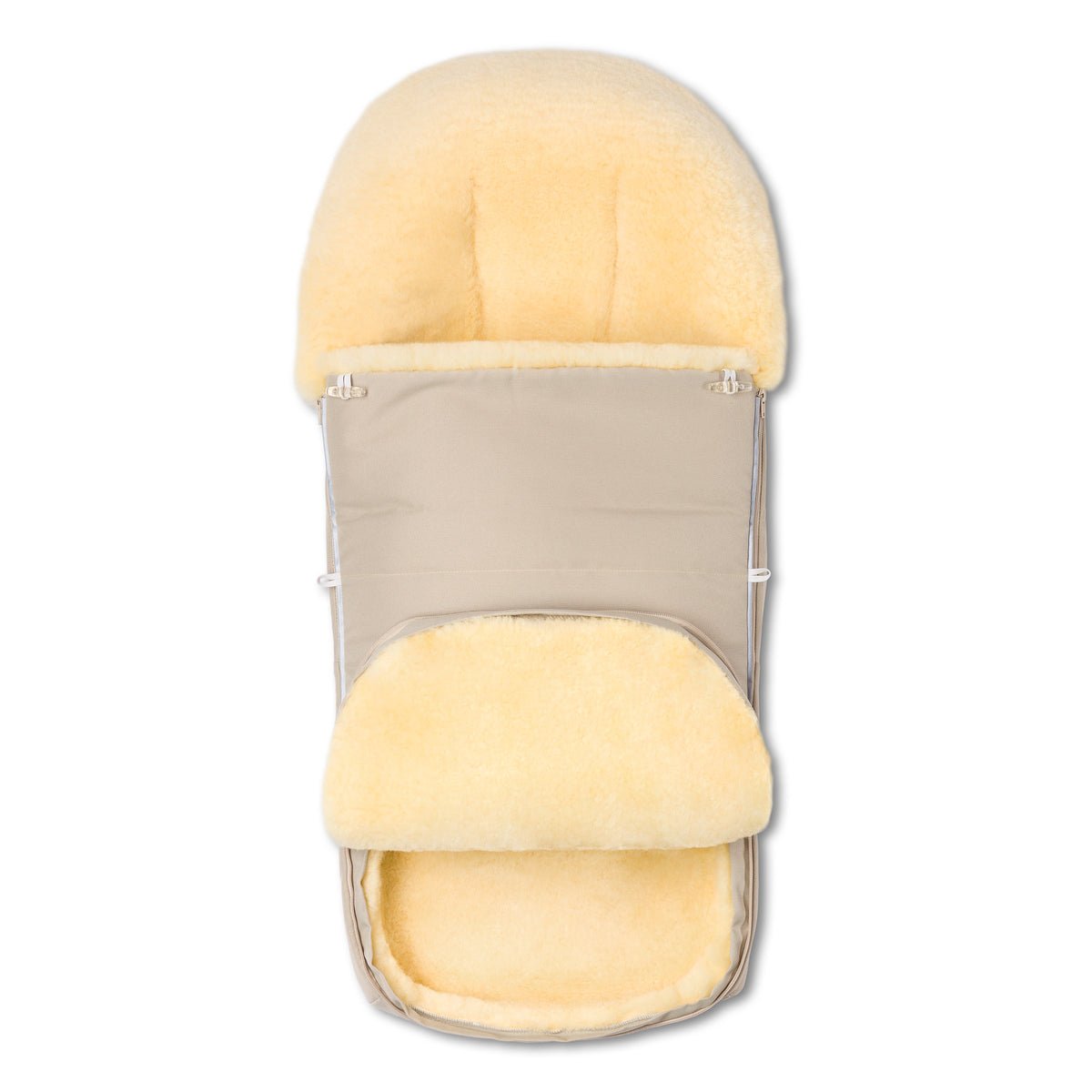 Neuenschwander Lammfell Fusssack Polaris beige