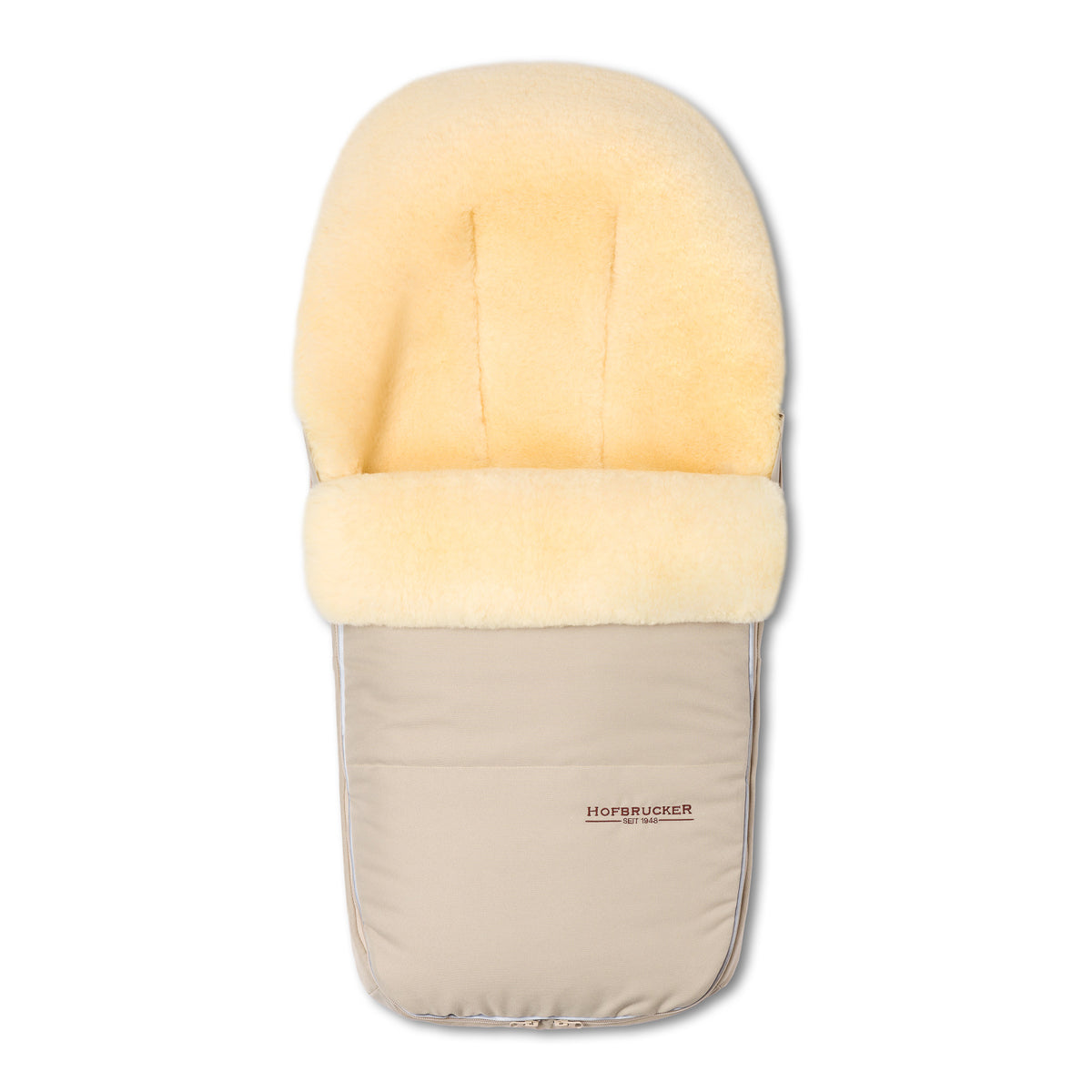 Neuenschwander Lammfell Fusssack Polaris beige