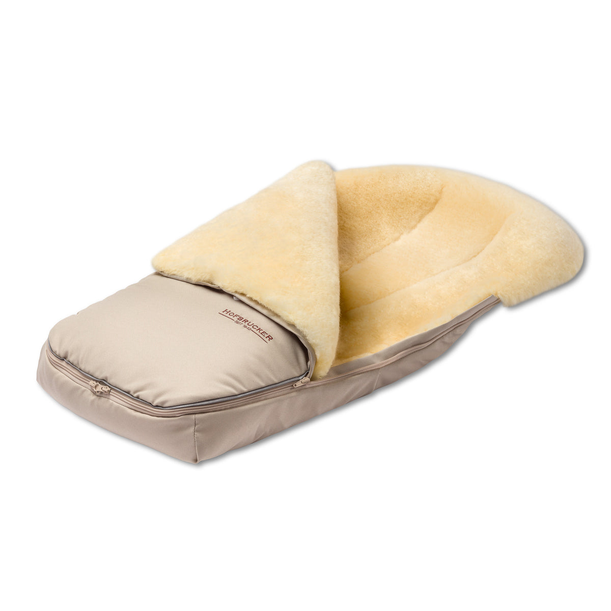 Neuenschwander Lammfell Fusssack Polaris beige