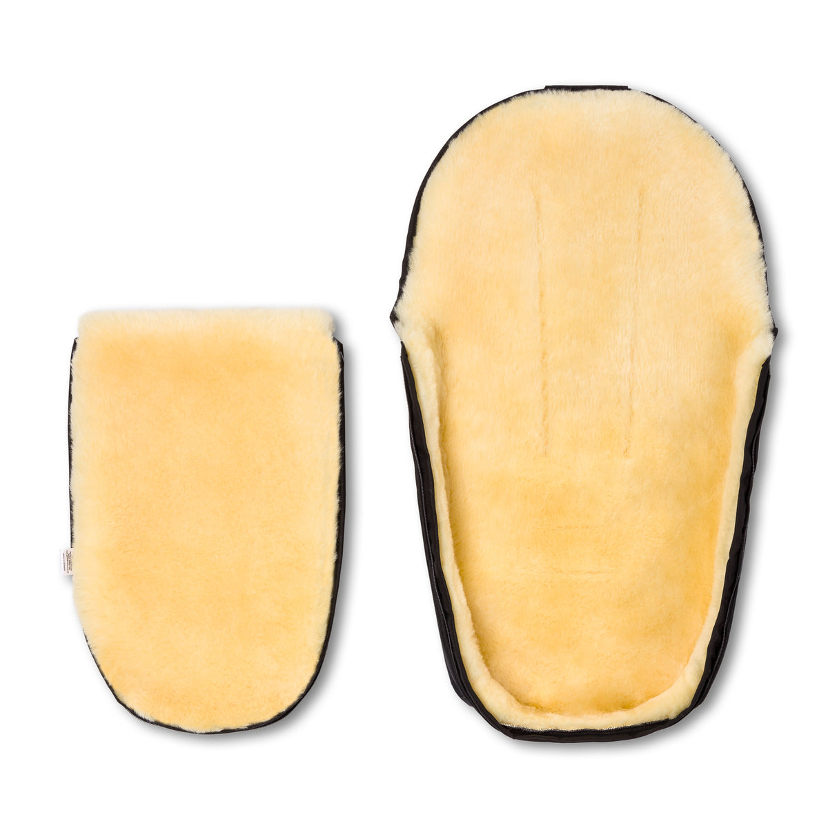 Neuenschwander Lammfell Fusssack Toni schwarz