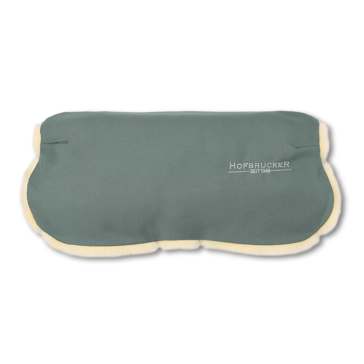 Neuenschwander Lammfell Handwärmer für den Kinderwagen lindgrün