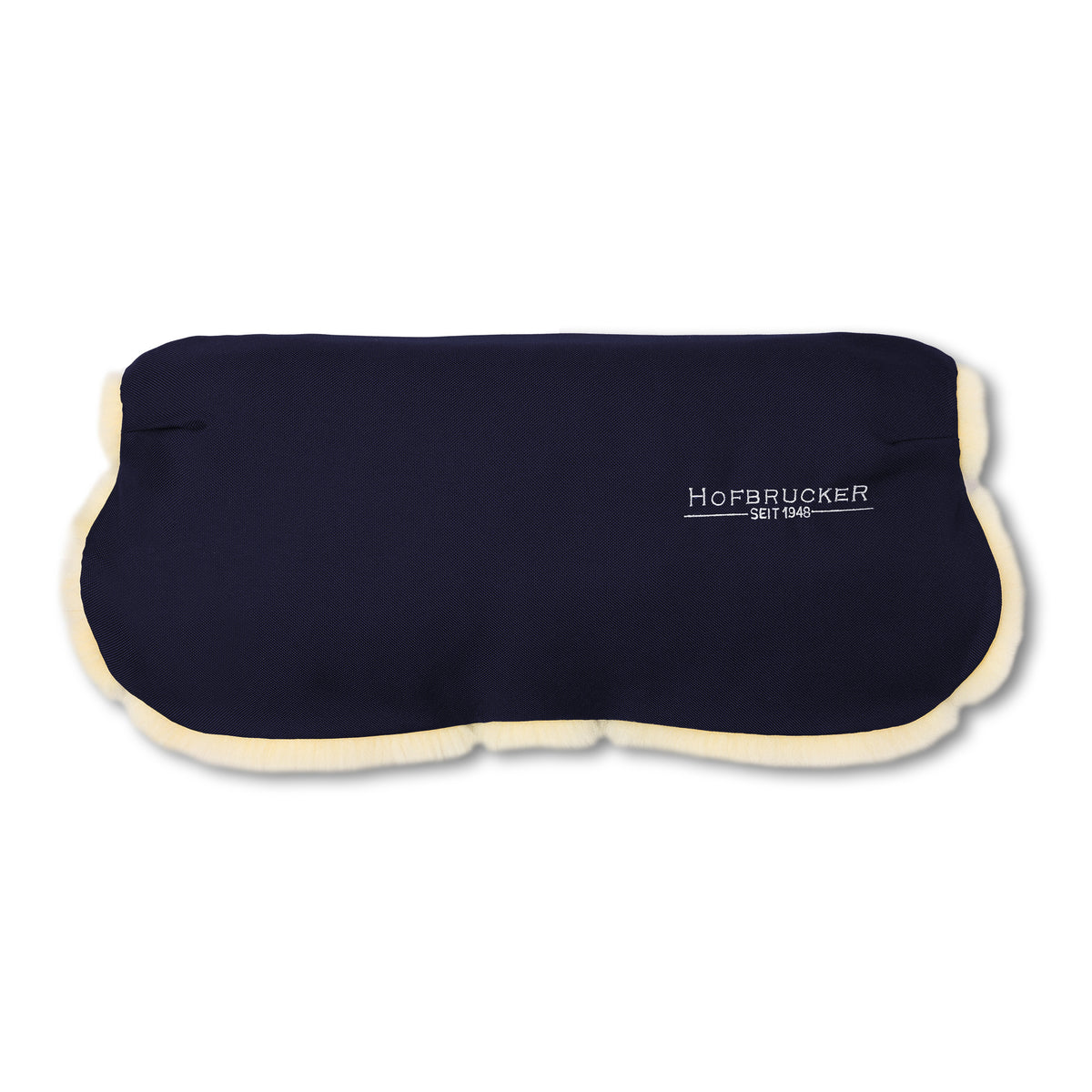 Neuenschwander Lammfell Handwärmer für den Kinderwagen navy blue dunkelblau