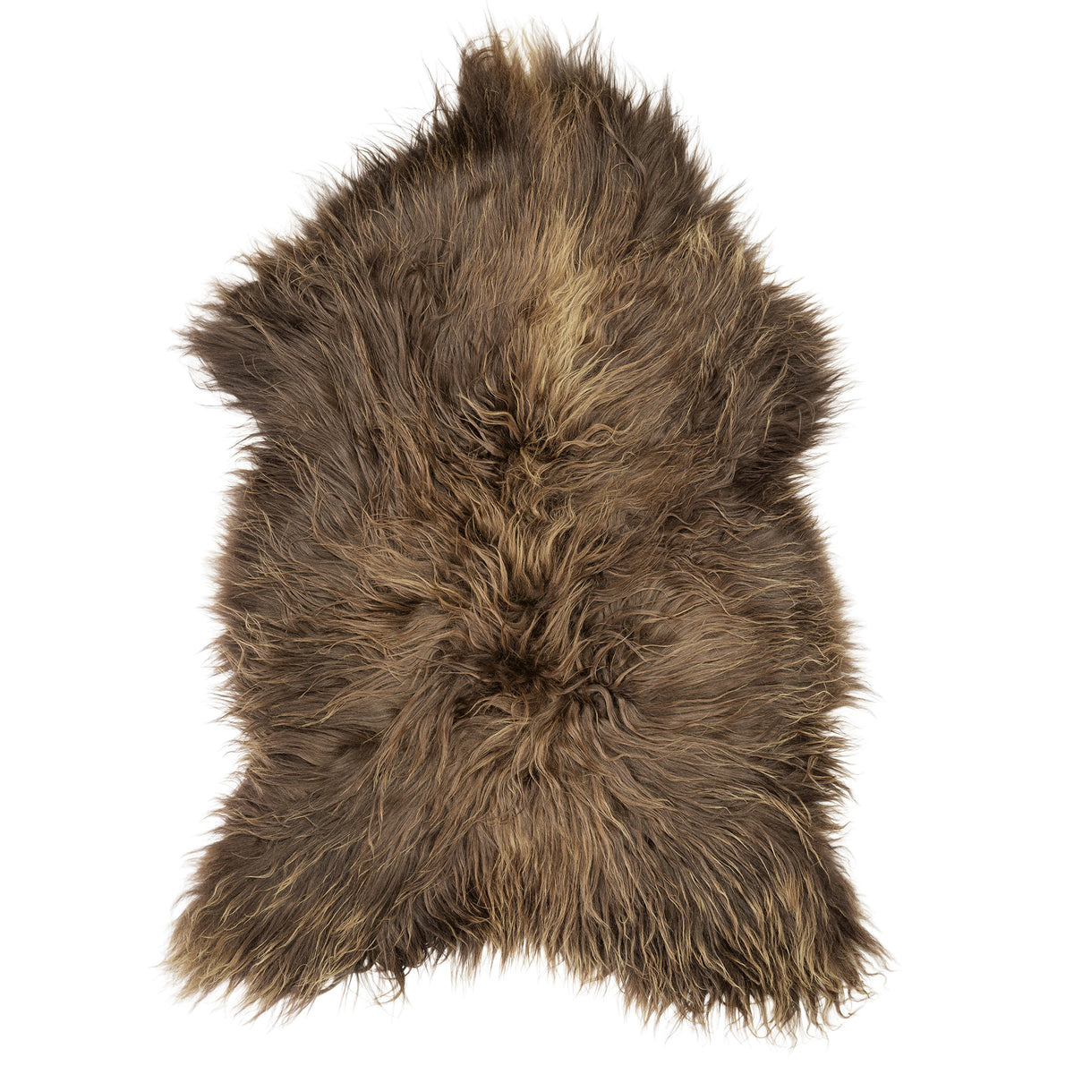 neuenschwander sheepskin island longhair natural brown brown 