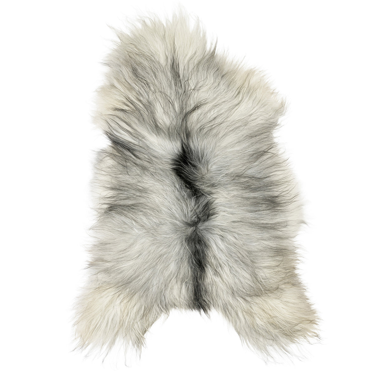 neuenschwander sheepskin island longhair natural gray