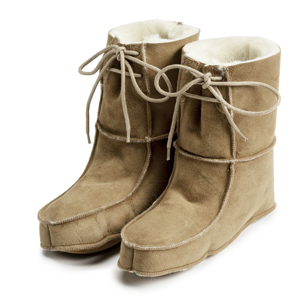 Kaminstiefel aus Lammfell