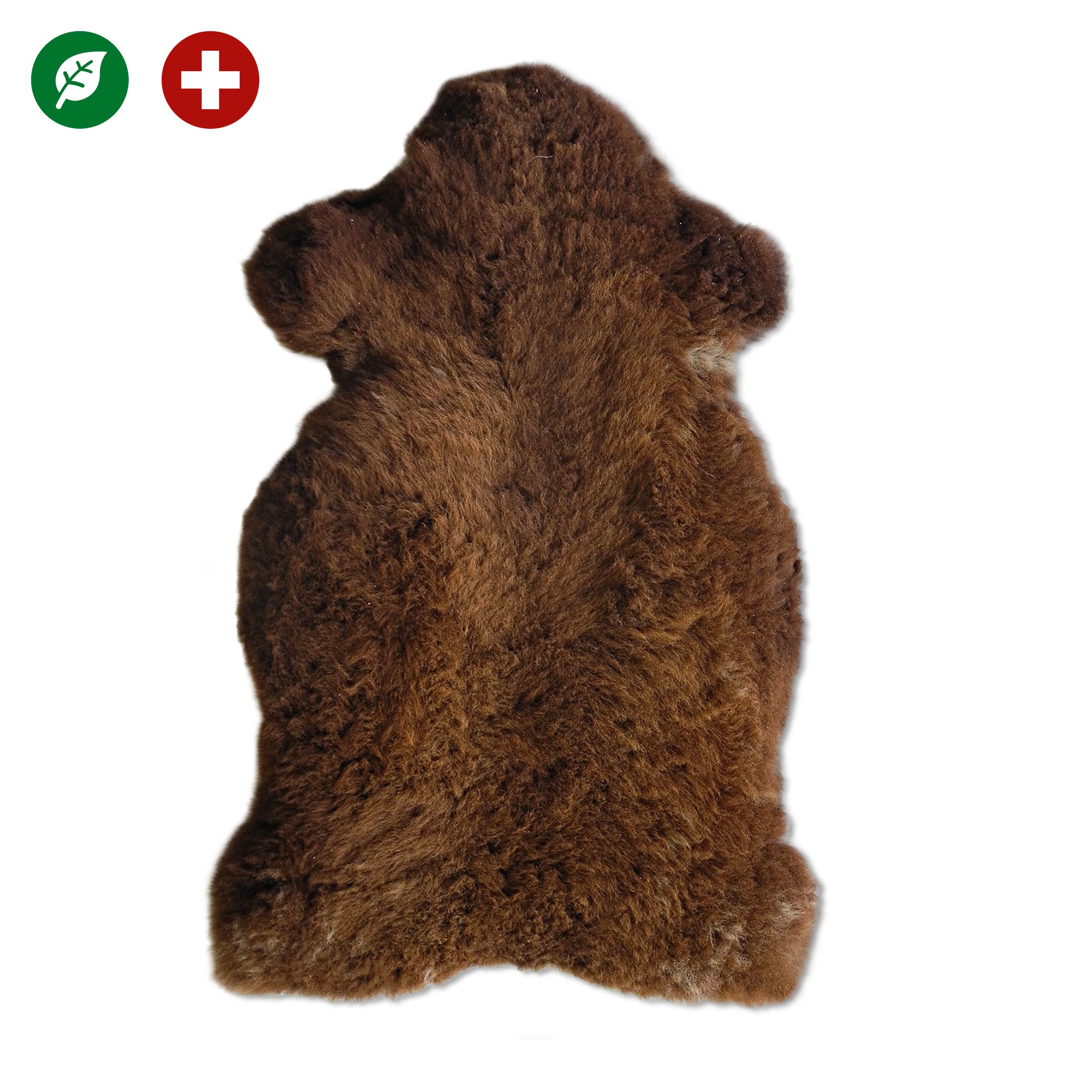 neuenschwander schaffell schweiz unikat naturbraun braun