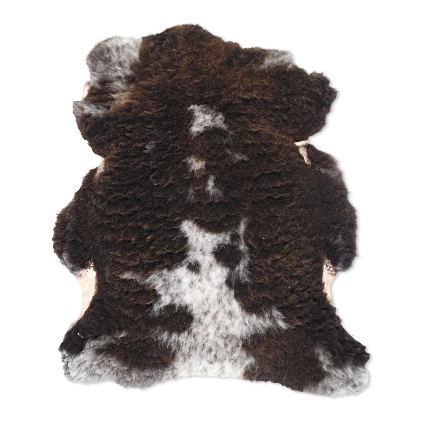 neuenschwander schaffell schweiz unikat naturbraun braun gefleckt