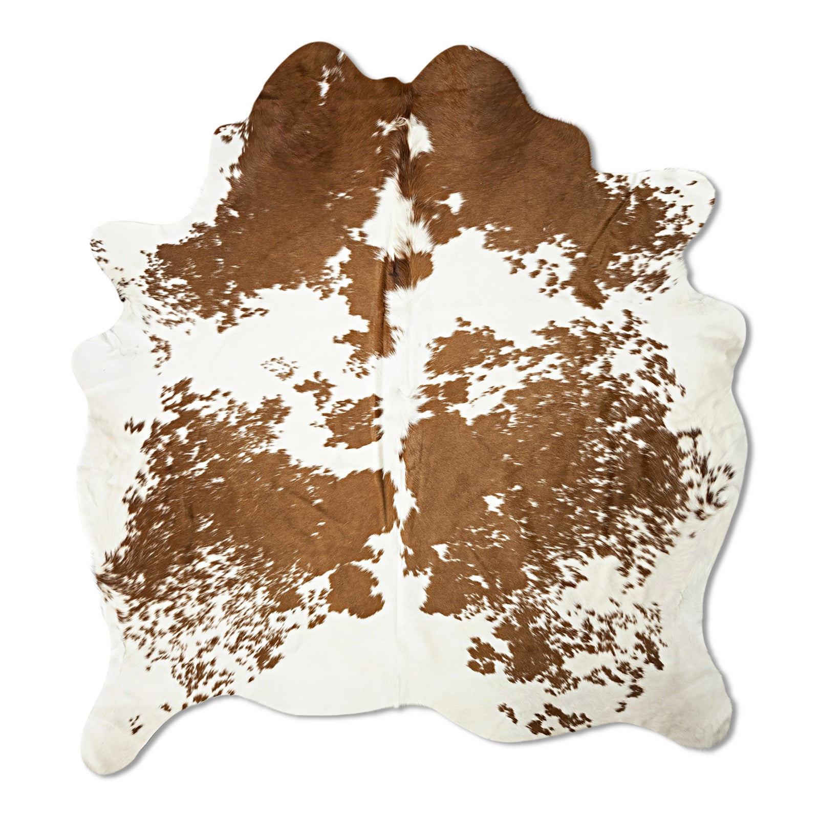 neuenschwander kuhhaut braun weiss unikat gescheckt