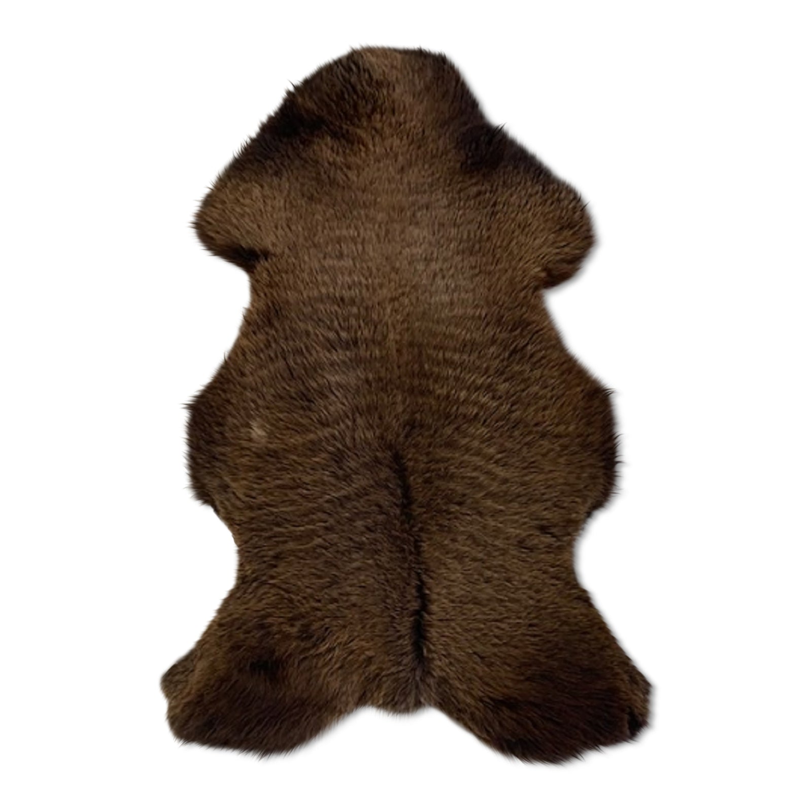 neuenschwander schaffell unikat naturbraun braun dunkelbraun