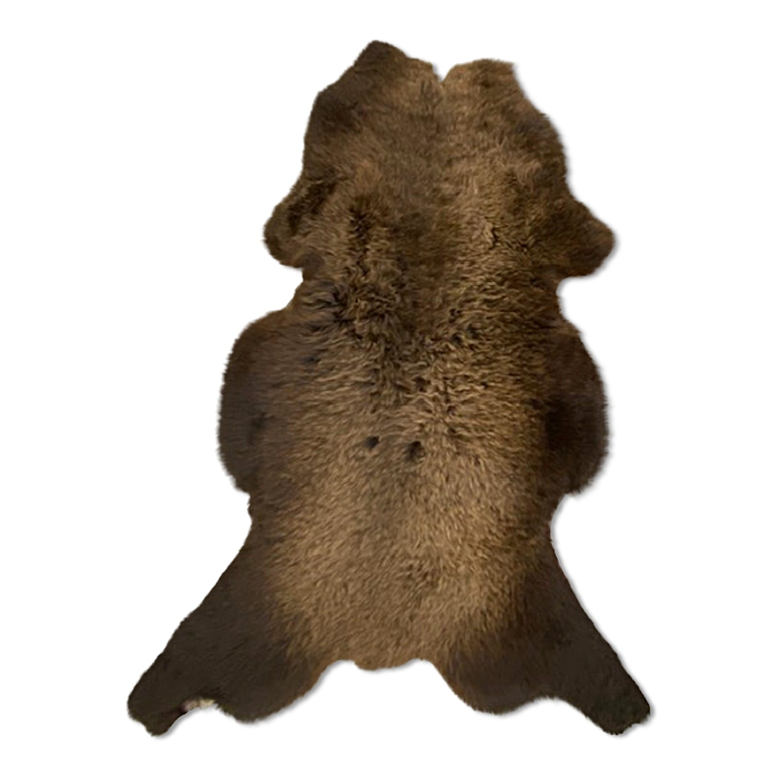 neuenschwander schaffell unikat naturbraun dunkelbraun hellbraun gescheckt