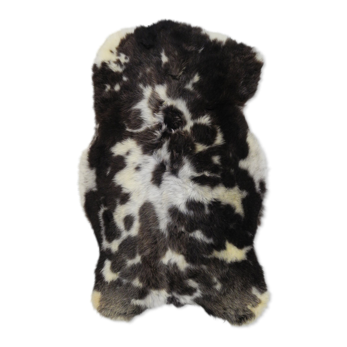 neuenschwander schaffell unikat naturbraun dunkelbraun gefleckt