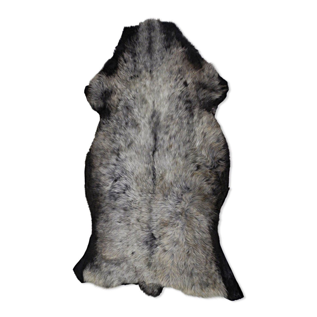 neuenschwander schaffell unikat naturbraun braun grau gescheckt