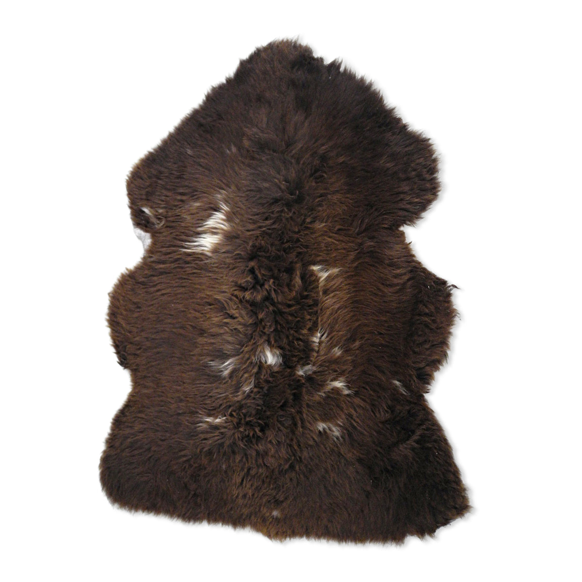 neuenschwander schaffell unikat naturbraun dunkelbraun gefleckt