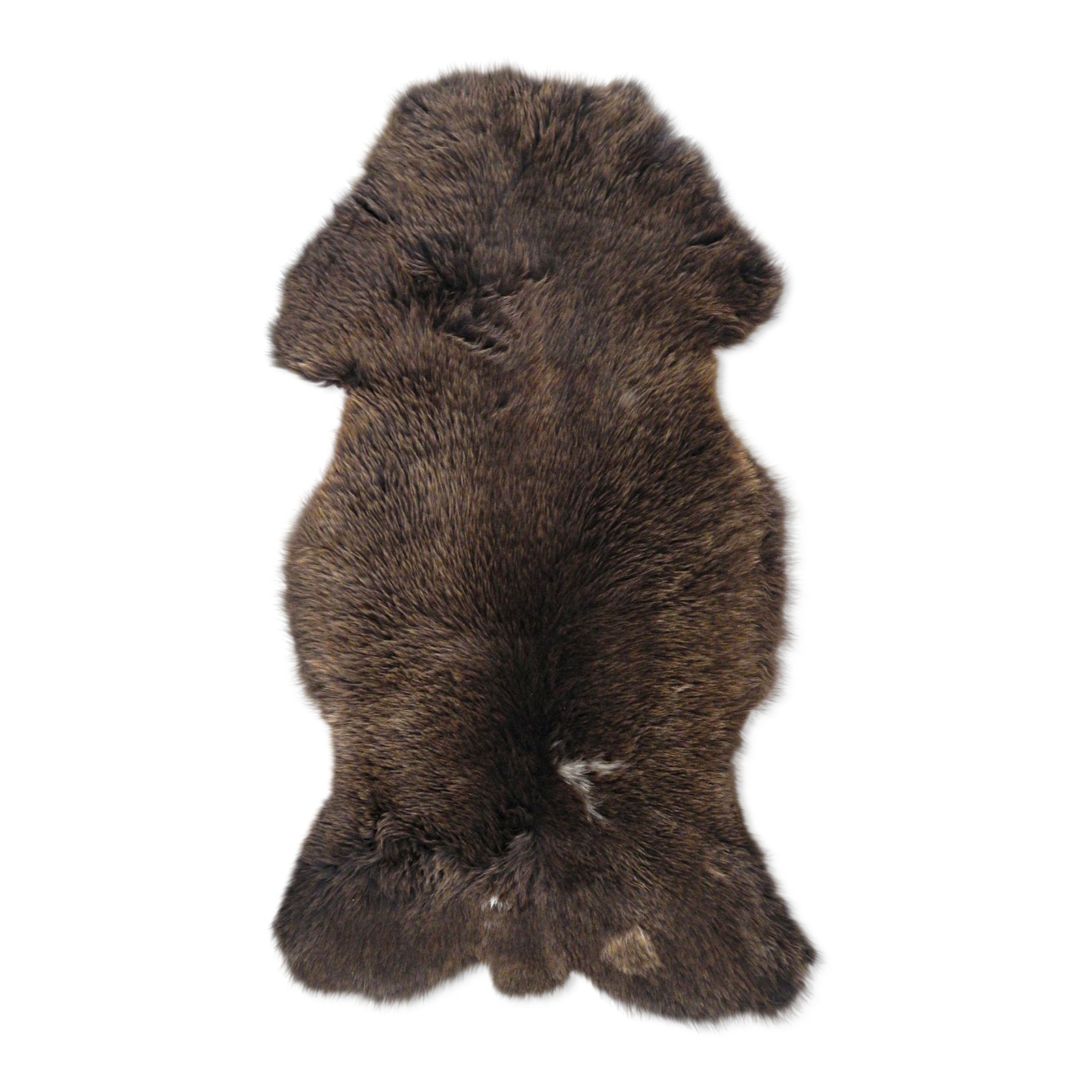 neuenschwander schaffell unikat naturbraun dunkelbraun gefleckt