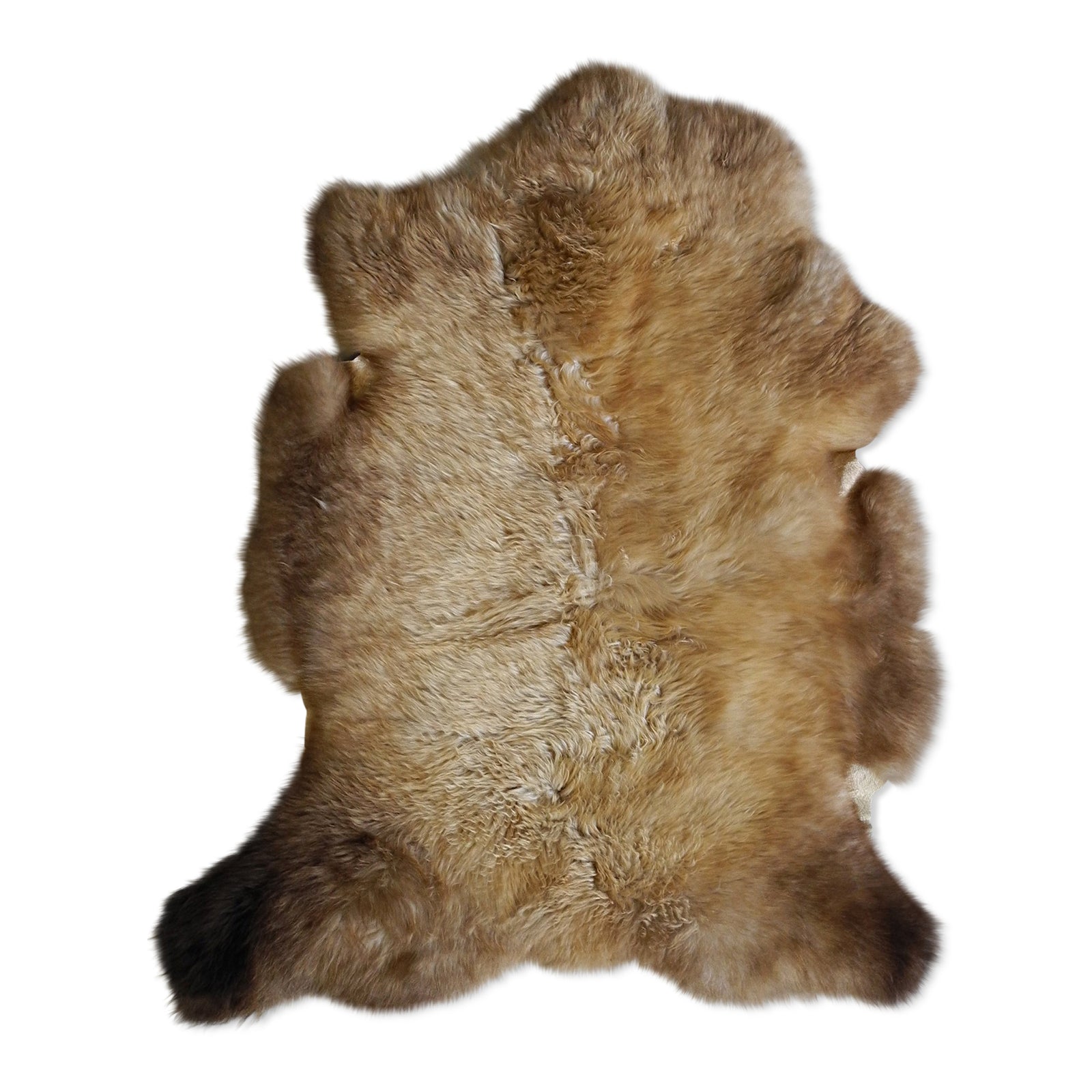 neuenschwander schaffell unikat naturbraun braun hellbraun meliert