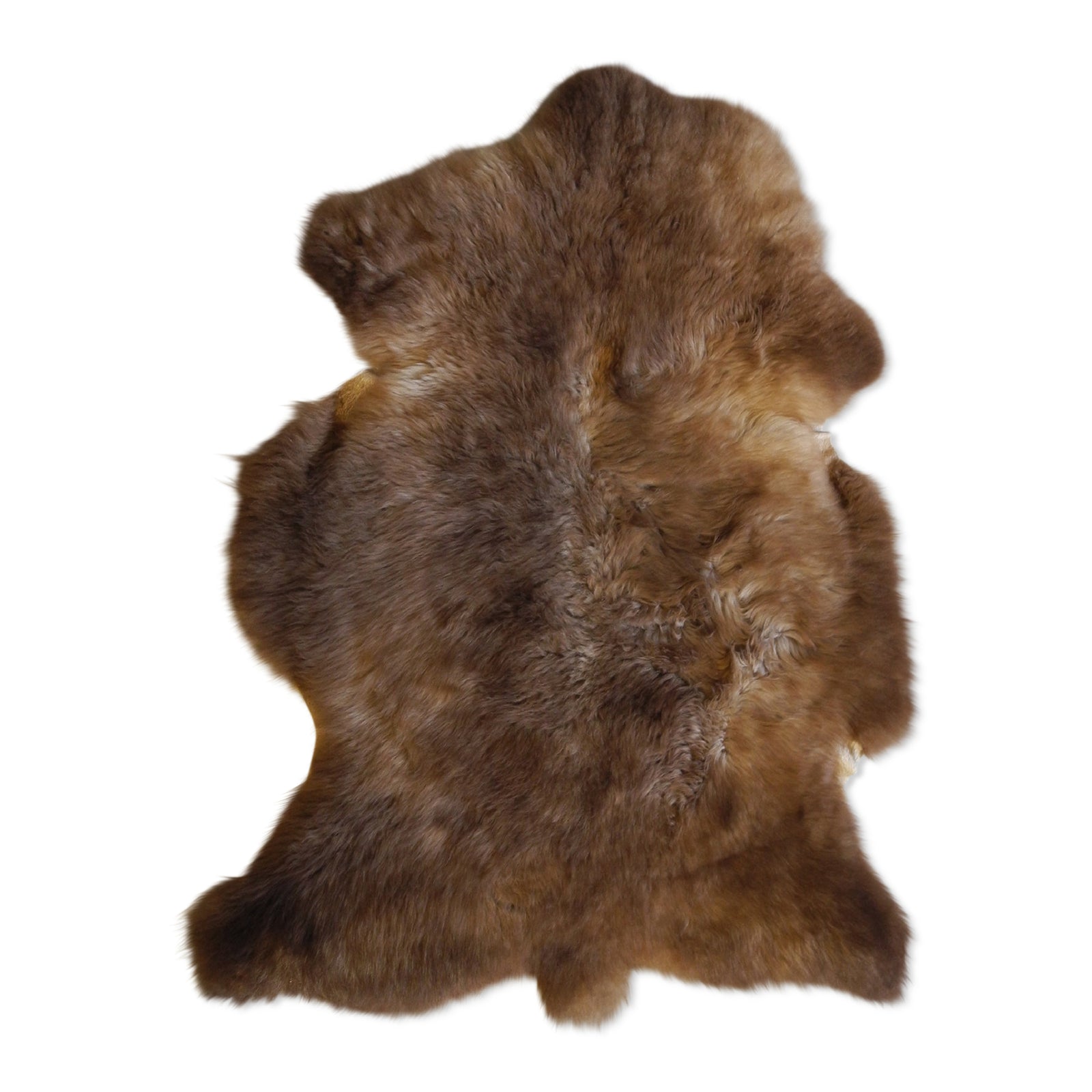 neuenschwander schaffell unikat naturbraun braun gescheckt