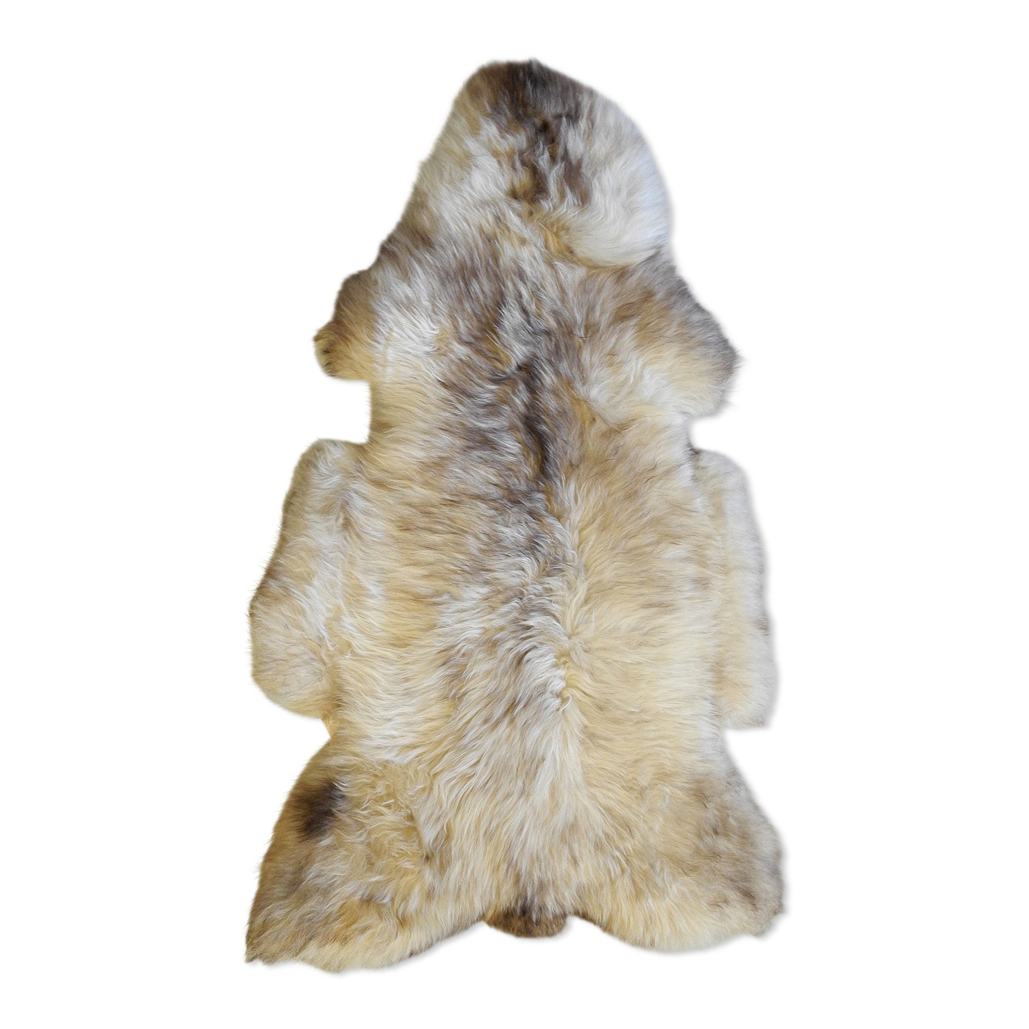 neuenschwander schaffell unikat naturbraun hell meliert