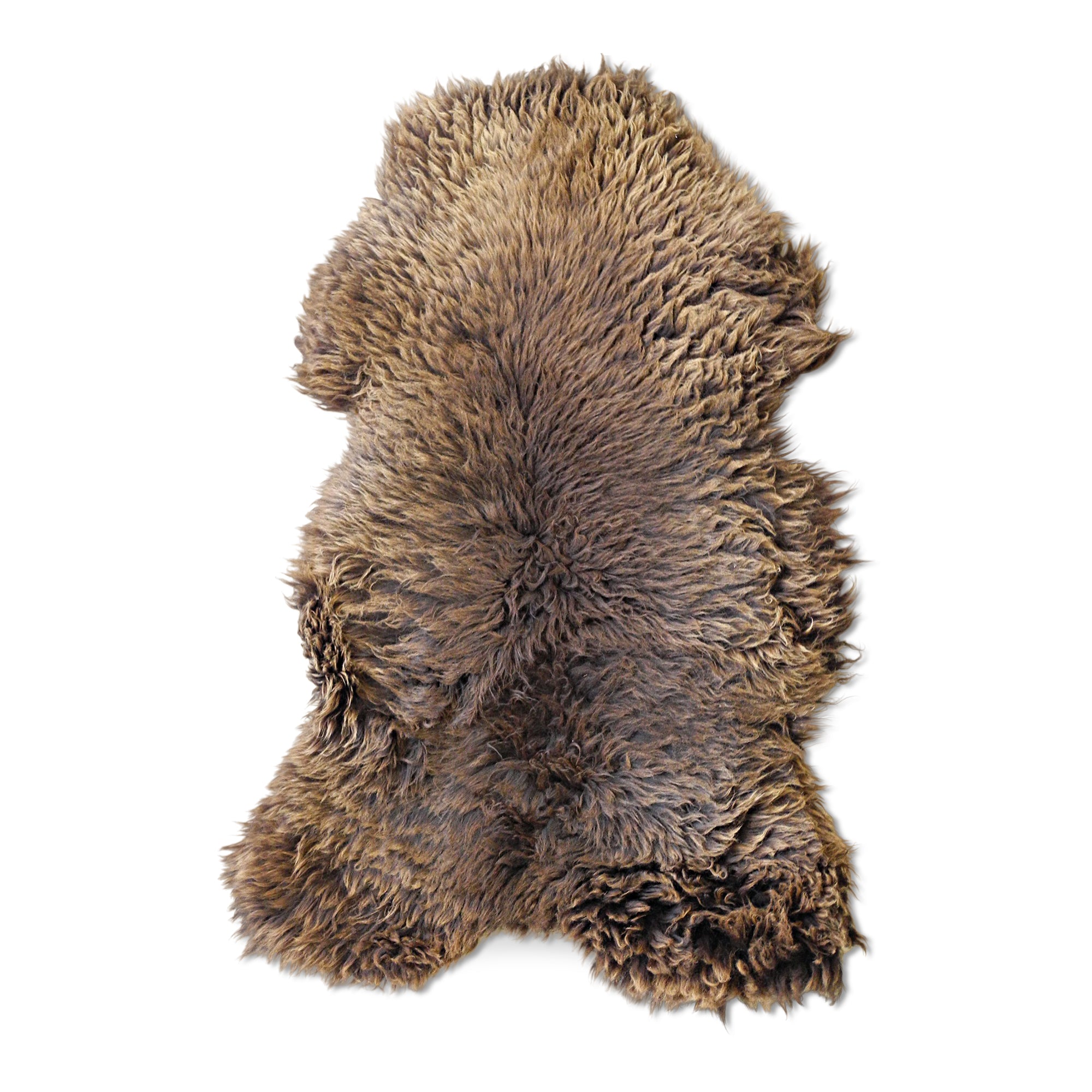 neuenschwander schaffell unikat naturbraun braun mit hellen spitzen