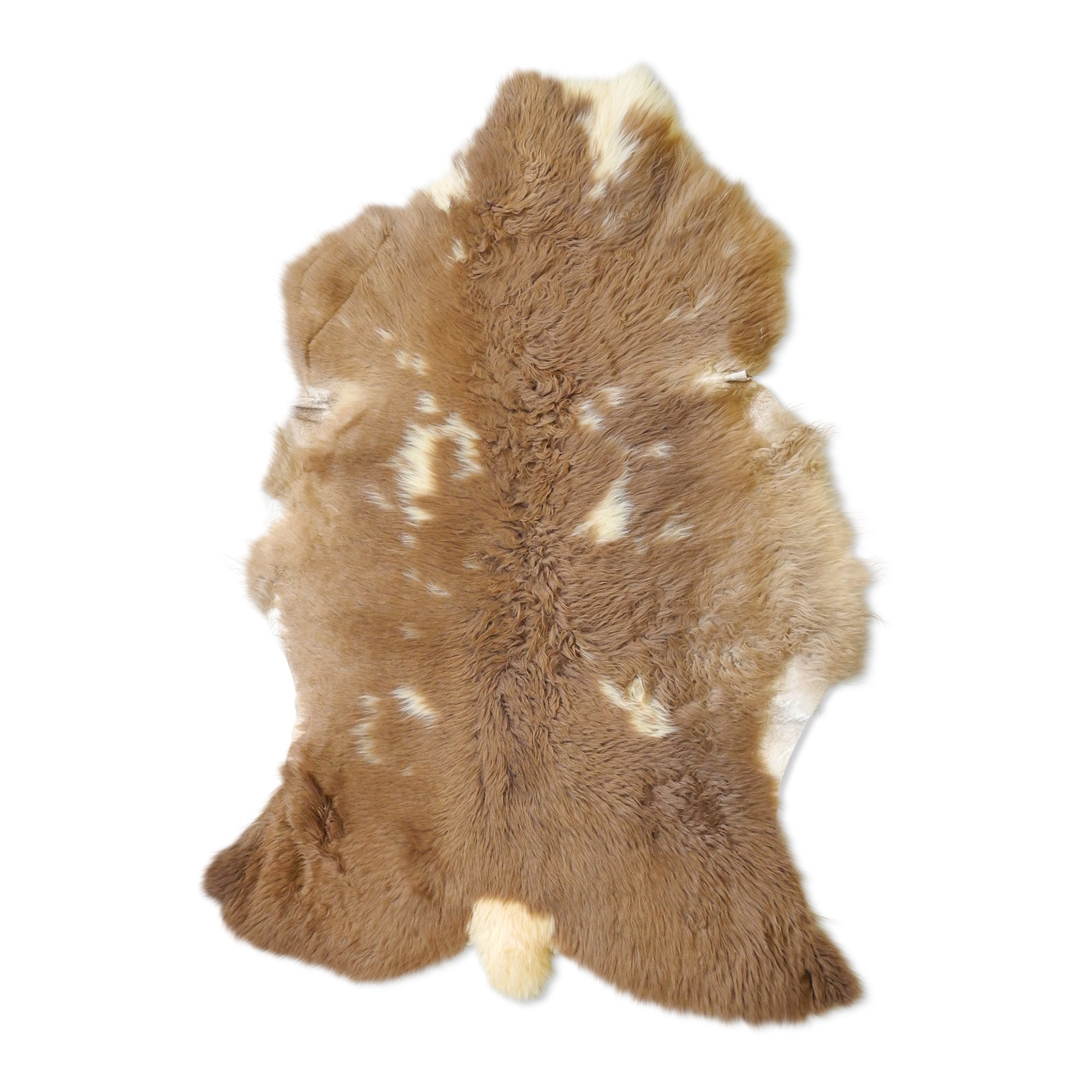 neuenschwander schaffell unikat naturbraun braun gefleckt hellbraun