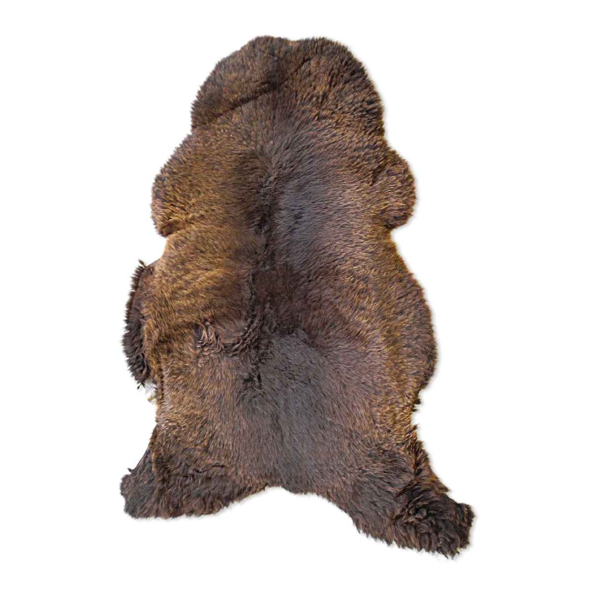 neuenschwander schaffell unikat naturbraun dunkelbraun meliert