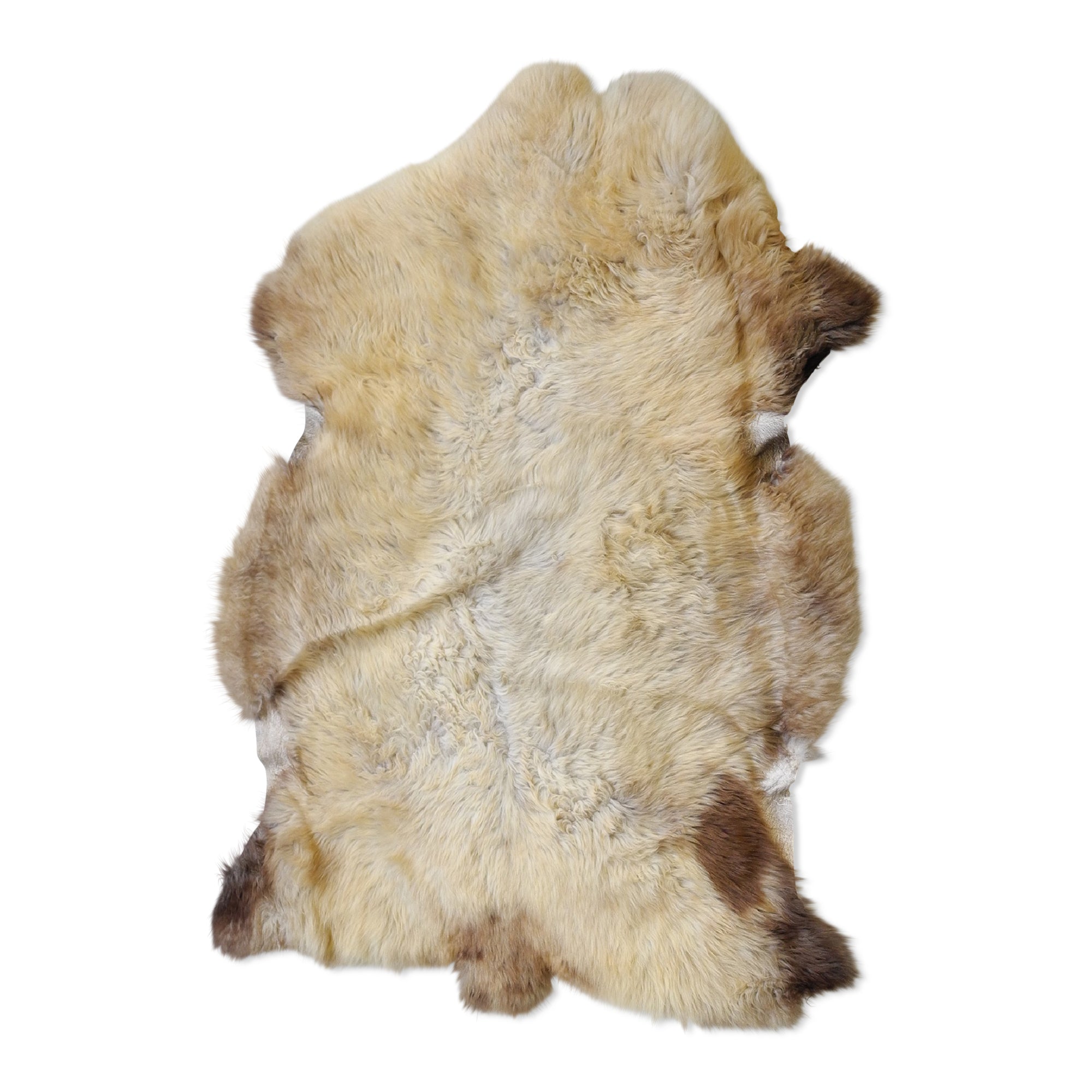 neuenschwander schaffell unikat naturbraun gefleckt gescheckt hell