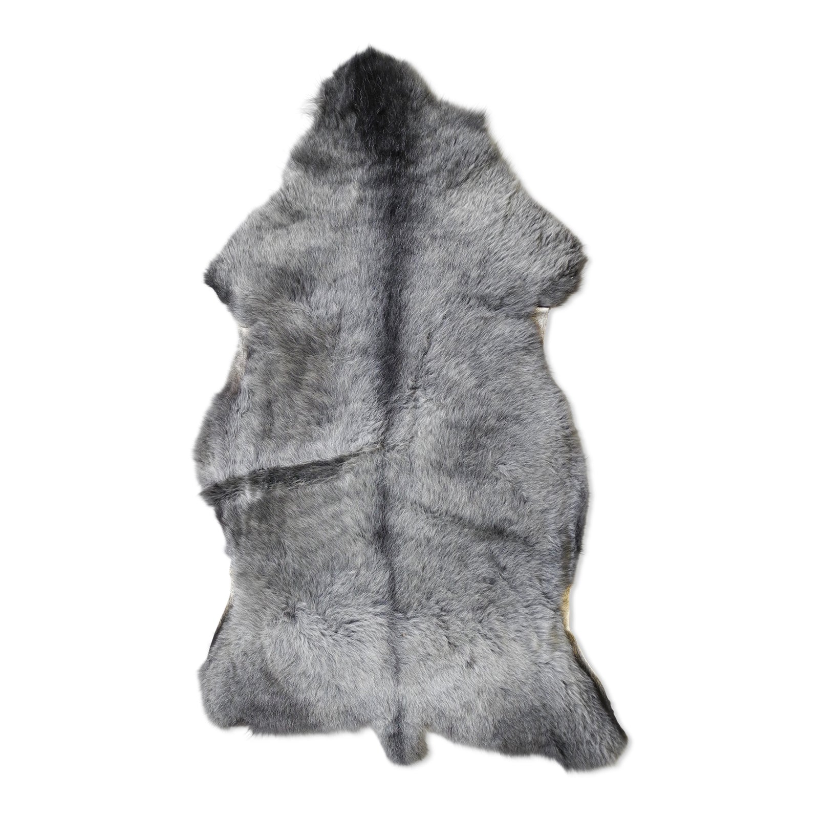 neuenschwander schaffell unikat naturgrau grau meliert 