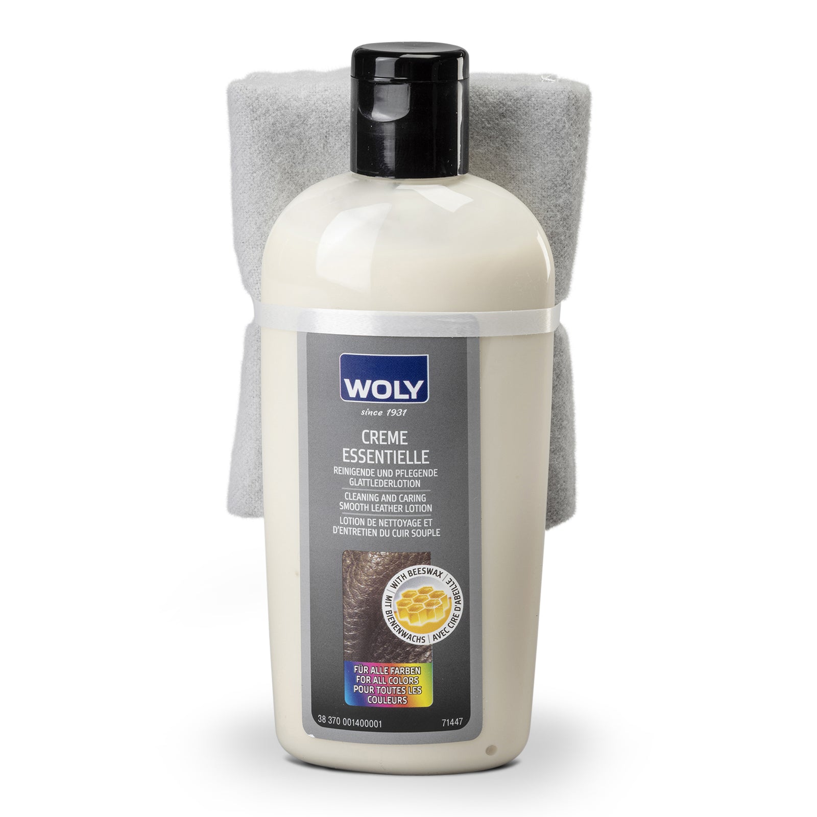 Neuenschwander Glattleder Lotion Glattlederlotion weiss Vorderansicht