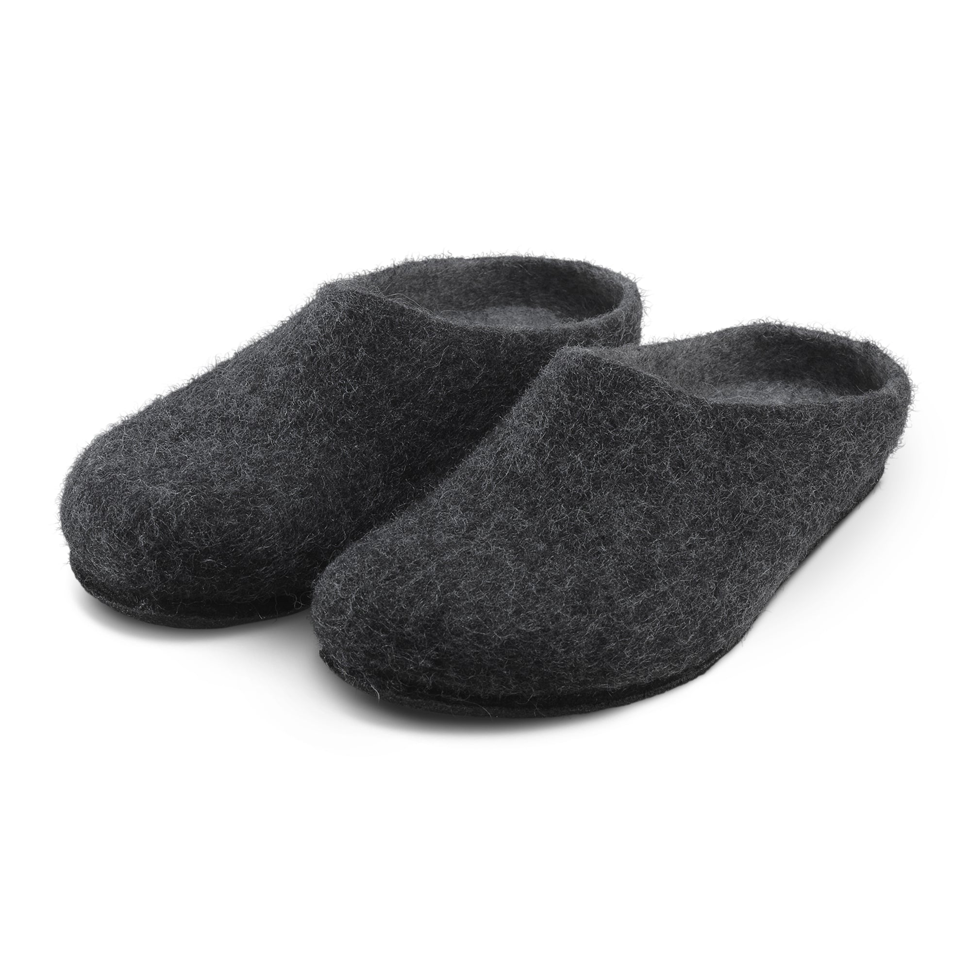 Neuenschwander Hausschuhe Merinowolle blau